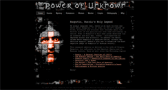 Desktop Screenshot of powerofunknown.com
